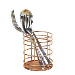 Support de rangement moderne en fil métallique noir pour couverts de cuisine, organisateur de spatules, cuillères et fourchettes en fer, pour la maison et la cuisine - Product Image 2
