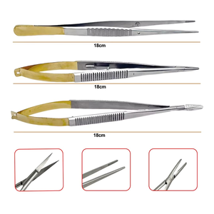 Juego Dental Esencial Castrobiejo de 3 Piezas con Portaagujas, Tijeras de Acero Inoxidable, Autoclavable, Alta Precisión - Product Image 4