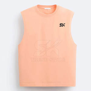 เสื้อยืดแขนกุดดีไซน์ล่าสุด คอกลม แฟชั่นเสื้อยืดหลากสี เสื้อยืดแขนกุดสีพื้น ราคาสุดคุ้ม - Product Image 5