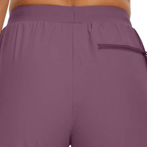 Pantalones Jogger de Lona Transpirables para Mujer, Cintura Elástica, Color Sólido, Gruesos y Cálidos, para Entrenamiento, Largos, Invierno 2025 - Product Image 6