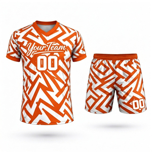 Conjunto Unisex Personalizado con Impresión por Sublimación, Material de Poliéster Transpirable de Secado Rápido, Estilo Personalizado - Product Image 2