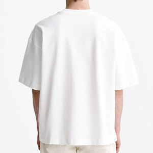 Camiseta Casual para Hombre de la Mejor Calidad, Estilo Moderno, Ligera y de Color Liso para Uso en Exteriores con MOQ Bajo - Product Image 4