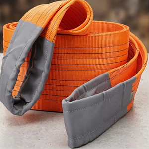 Eslinga de Poliéster Naranja Provina de Alta Capacidad de Carga, 10-12 Toneladas, Factor de Seguridad 8:1, Ajustable, Alta Resistencia, 2 Ojos de Anclaje - Product Image 1