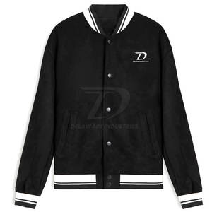 Chaqueta Letterman para Hombre, Diseño Casual y Elegante, Tela Cómoda, Ideal para Uso Urbano, Viajes y Estilo Diario - Product Image 5