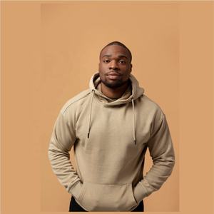 Sudadera con capucha de lana de algodón 100% Premium para hombre, Vintage Jersey de estilo de alta calidad, suministro ODM con cuello con capucha - Product Image 1