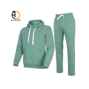 AQI Custom Heavyweight Unisex <b>Track</b> <b>Suit</b> 2-in-1 Design Spandex/Cotton Blend Elastic Waist Side Pockets Printed Pattern - Product Image 3