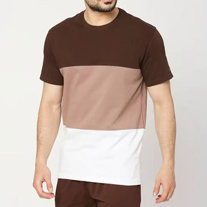 Conjunto de camiseta y pantalones cortos para hombre, diseño personalizado, para uso en exteriores, talla grande, color sólido, transpirable. - Product Image 4