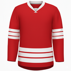 CAMISETA DE HOCKEY SOBRE HIELO DE ALTA CALIDAD UNISEX - Product Image 3