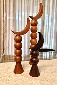 Décoration de table islamique en bois artisanal en forme de croissant de lune pour le Ramadan, centre de table Eid Mubarak, ornement de fête musulmane pour la maison - Product Image 3