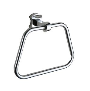 Porte-serviettes chromé anneau de serviette de montage mural dans la conception personnalisée pour la maison hôtel Villas salle de bain cuisine support d'utilisation suspendu - Product Image 1