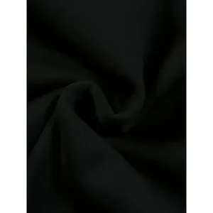 <b>Men's</b> Solid <b>Black</b> <b>Plain</b> Dyed Hoodie <b>Sweatshirt</b> Casual Street Style Top - Product Image 6