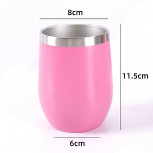 Personnalisé 12oz. Gobelets isothermes en acier inoxydable avec logo pour promotions, prix d'usine - Product Image 1