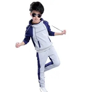 बिक्री के लिए ग्रे नारंगी बच्चों सर्दियों tracksuit