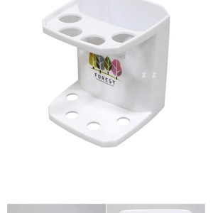 Soporte Multiusos Coreano para Cepillos de Dientes con Organizador de Vasos para Pasta Dental - Product Image 3
