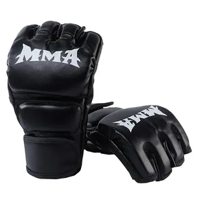 Guantes de MMA en Oferta, Guantes de Entrenamiento de Boxeo MMA de Alta Calidad al por Mayor, Guantes de Combate MMA de Medio Dedo, Guantes de MMA con Logotipo Personalizado - Product Image 1