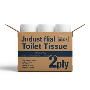 Rollo de Papel Higiénico Jumbo para Baños Comerciales, Alta Absorbencia, Textura Suave, Calidad Confiable, Suministro al por Mayor - Product Image 1