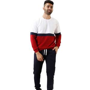 Sudadera Multicolor de Nueva Llegada para Hombre, Cuello Redondo, Puños Elásticos, Sudadera para Hombre, Ropa de Invierno y Ropa Urbana - Product Image 5