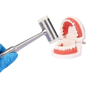 Marteau à os dentaire double tête en nylon et acier inoxydable, instrument de dentiste autoclavable, outil chirurgical d'extraction osseuse (1 pièce) - Product Image 4