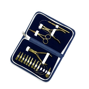 Kit Profesional de Herramientas para Extensiones de Cabello con Pinzas de Acero Inoxidable, Agujas de Coser, Herramienta de Anclaje, Calidad de Salón - Product Image 4