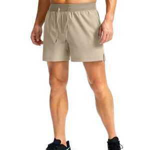 Shorts de sport pour homme en coton de qualité supérieure, solides, écologiques, respirants, à séchage rapide, légers, pour l'entraînement et la pratique - Product Image 1