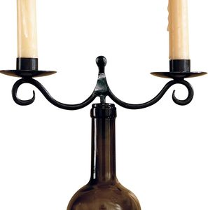 New Arrival Cast Iron Candle Stand With Heavy Duty Build For Home Decoration And Candle Display On <b>Table</b> - Product Image 1