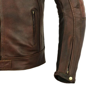 High Quality XL Winter Leather Sportswear Breathable Quick Dry Motocross Motorcycle & Auto <b>Racing</b> <b>Jacket</b> Customizable Wholesale - Product Image 5