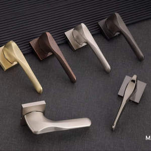 Heavy Duty Zinc Alloy Mortise Door <b>Handle</b> Set Modern Interior Lever <b>Lock</b> Commercial Residential Structural Hardware - Product Image 1