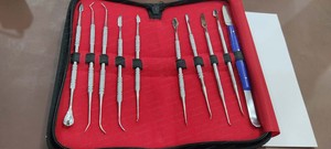 Juego de Herramientas Profesionales Manuales para Esculpir Cera Dental, de Acero Inoxidable Alemán, Kit de Instrumentos Quirúrgicos ENT para Limpieza y Relleno - Product Image 2