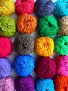 Rainbow Fancy <b>Yarn</b> Colorful Rainbow Fancy <b>Yarn</b> Multi-Tone Soft <b>Yarn</b> for Fashion & Home Textiles - Product Image 2