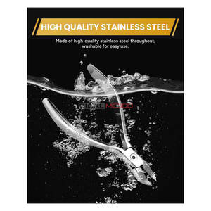 กรรไกรตัดเล็บ กรรไกรตัดเล็บสำหรับผู้ชาย ผู้หญิง ผู้สูงอายุ กรรไกรตัดเล็บสำหรับเล็บหนา กรรไกรตัดเล็บคมกริบ - Product Image 5