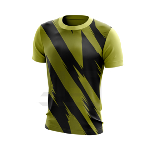 Camiseta Elegante para Hombre, Tejido de Spandex/Poliéster, Cuello Redondo, Estampado Tie-Dye, Ajuste Cómodo, Camisa Casual de Manga Corta para Uso Diario - Product Image 4