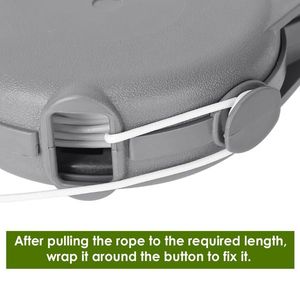 49-Foot Heavy-Duty PVC Retractable Indoor/Outdoor Clothesline Portable Washing Line for Indoor and Outdoor Use - Product Image 3