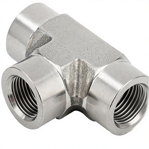 Acero inoxidable duradero SS 304 y 316, accesorios de tubería en T forjados, material de HDPE de PVC de acero al carbono, suministro de agua de riego suave - Product Image 5