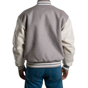 Vestes universitaires pour hommes de haute qualité, fabriquées en usine, emballage personnalisé, best-seller pour la saison hivernale, quantité en gros disponible en ligne - Product Image 2