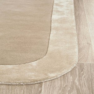 Alfombra Moderna de Color Taupe Sólido, Alfombra de Lana Viscosa Suave y Afelpada, Alfombra Rectangular para Sala de Estar, Dormitorio, Guardería, Decoración de Hogar de Lujo - Product Image 3
