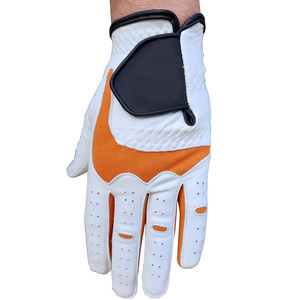Gants de golf professionnels pour hommes, respirants, en cuir véritable, antidérapants, avec sangle de poignet réglable, accessoires de golf pour l'extérieur - Product Image 3