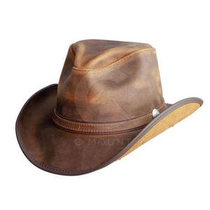 Sombrero de Vaquero Occidental de Alta Calidad, Sombrero de Fieltro de Ala Ancha, Estilo Country Clásico, Sombrero de Moda para Exteriores, Venta al por Mayor - Product Image 3