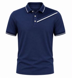 Polo pour homme personnalisé en gros, de haute qualité, en coton piqué respirant, tendance, décontracté, matière douce, style streetwear - Product Image 2