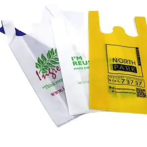 Полипропиленовые нетканые сумки, Индивидуальная сумка, футболка, высечка, ручка Flexiloop, принты, сделанная во Вьетнаме, разумная цена