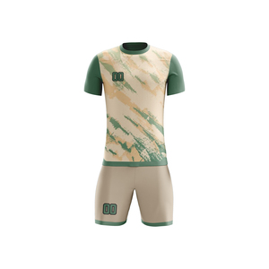 Vêtements de football en polyester respirant de haute qualité, imprimés numériquement, très demandés, personnalisez votre propre logo, uniforme de football - Product Image 1