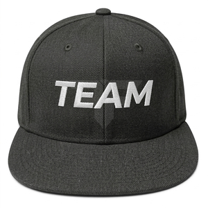 Gorras Snapback Unisex Personalizadas con Estampado de Moda, 100% Algodón, Visera Plana, Bordado 3D, Estilo Deportivo Urbano - Product Image 1