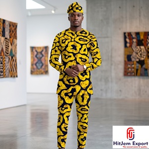 High Quality African Wax Print Ankara Kitenge Cotton Fabric Custom Logo Printing OEM ODM Textile Manufacturer Wholesale Supplier - Product Image 3