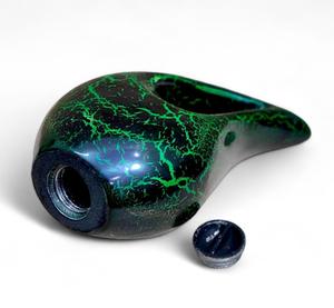 Urnas de Cremación para Adultos AHO, Acabado Verde Antiguo, Forma de Lágrima, para Cenizas Funerarias, Metal, Latón/Aluminio, 200 Pulgadas Cúbicas, Ecológicas - Product Image 3