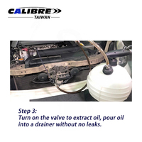 Ensemble d'extraction de liquides et d'huiles pneumatique sous vide TAIWAN CALIBRE 6L, extracteur de liquides