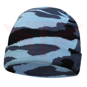 Gorro de Punto Unisex con Camuflaje, 100% Acrílico, Gorro de Invierno para Adultos, Estilo Casual para Exteriores, 56-58CM - Product Image 2