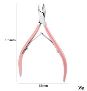 Ensemble de coupe-ongles professionnels en acier inoxydable, lame plate droite, pointe acérée, pour les doigts, usage adulte, style simple - Product Image 5