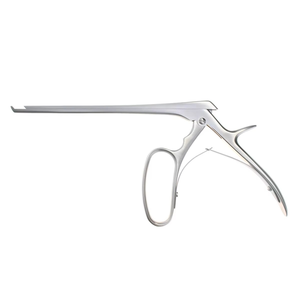 Rongeur Kerrison Bayonet Noir 45 °   Poinçon osseux Kerrison en acier inoxydable chirurgical non réfléchissant pour micro-chirurgie spinale - Product Image 4