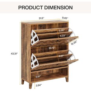 Scarpiera Resistente ed Elegante per Organizzare la Tua Collezione di Calzature - Product Image 3