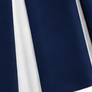 Jupe plissée bleu marine et or blanc pour femme, taille haute, pour cheerleading, performance sportive, danse, uniforme d'équipe - Product Image 5
