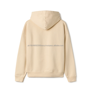 Sweat à capuche surdimensionné confortable personnalisé pour hommes Sweat à capuche extra-large pour un ajustement décontracté Streetwear urbain Sweats à capuche surdimensionnés Coton lourd - Product Image 2